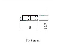 GE 12cm Sliding Series Fly Screen