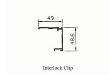 GE 12cm Sliding Series Interlock Clip