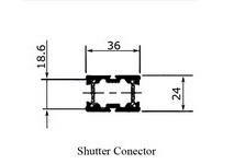 GE 12cm Sliding Series Shutter Connector