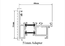 GE Thermal Break Series 51mm Adapter