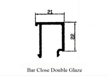 GE Thermal Break Series Burclose Double Glazed GE36023