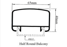 Half Round Balcony 26009