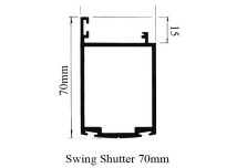Swing Door Swing Shutter 70mm 04256