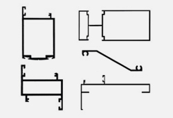 4.2 Hinges & Sewing Series - Aluminium Profiles