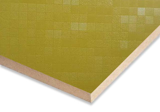 Green Mosaic 3D Touch Melamine MDF Sheet