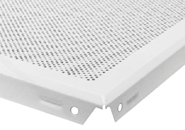 Aluminium False Ceiling Tile Dotted Design