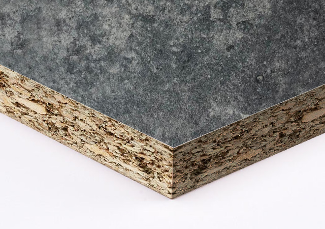 Grey Concrete Melamine Chipboard #S-509