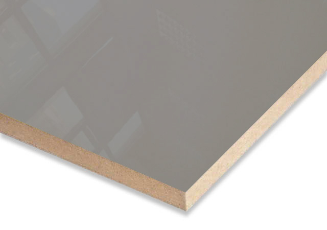 UV Light Grey High Gloss MDF Board